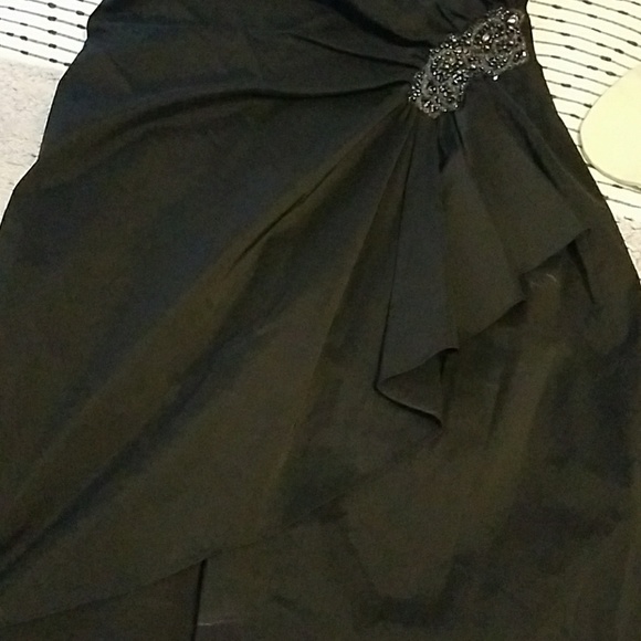 1 shoulder women's cocktail dress - Picture 3 of 3